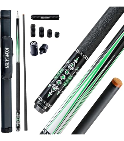 ビリヤードキュー　Rhinoラジアルジョイント Amazon.co.jp: RHINO - 76.2 cm / 3/8-8 ジョイント カーボン プール