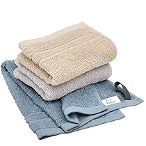 Amazon｜hiorie(ヒオリエ) ハーフフェイスタオル 3枚セット 約34×45cm