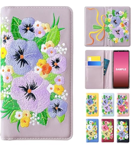 Amazon.co.jp: Smartphone Flip Case for iPhone 11 Pro, Embroidered