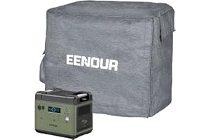 EENOUR 保護カバー ポータブル電源P2001用 防塵 汚れ防止 収納カバー 撥水加工 耐久性 水洗い可能 キャンプ 車載 防災備えに