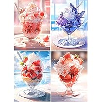 Amazon.co.jp: JISHSHAY ダイヤモンドアート 4枚セット 30x40cm