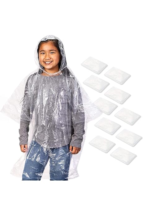 Rain Ponchos for Adults Disposable 