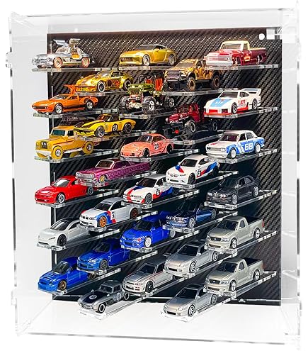 Amazon.co.jp: Hot Wheelsマッチボックス用ディスプレイケース 5個