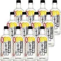 Amazon.co.jp: サントリー こだわり酒場のレモンサワーの素 500ml×12本