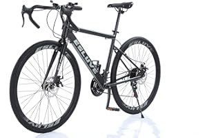 アルミ合金製ロードバイク 700*28c シマノ21段変速 超軽量異型アルミフレーム ドロップハンドル 前後ディスクブレーキ 通勤 通学