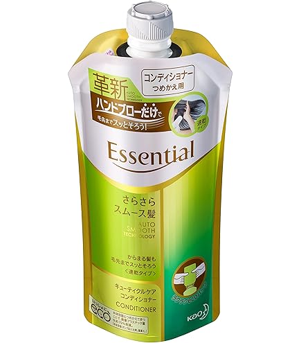 Amazon | 花王 エッセンシャル さらさら速乾 コンディショナー 詰替え
