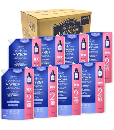 Amazon | ラボン 柔軟剤 大容量 ラグジュアリーリラックス 詰め替え