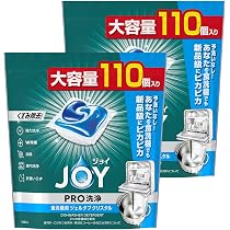 Amazon.co.jp: ジョイ PRO洗浄 食洗機洗剤 ジェルタブ クリスタル 110