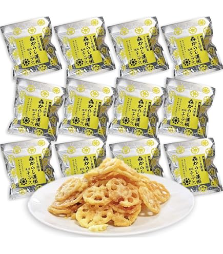 Amazon | からしれんこん棒 ノーマル味 12箱 (30g×4)×12 おつまみ 惣菜