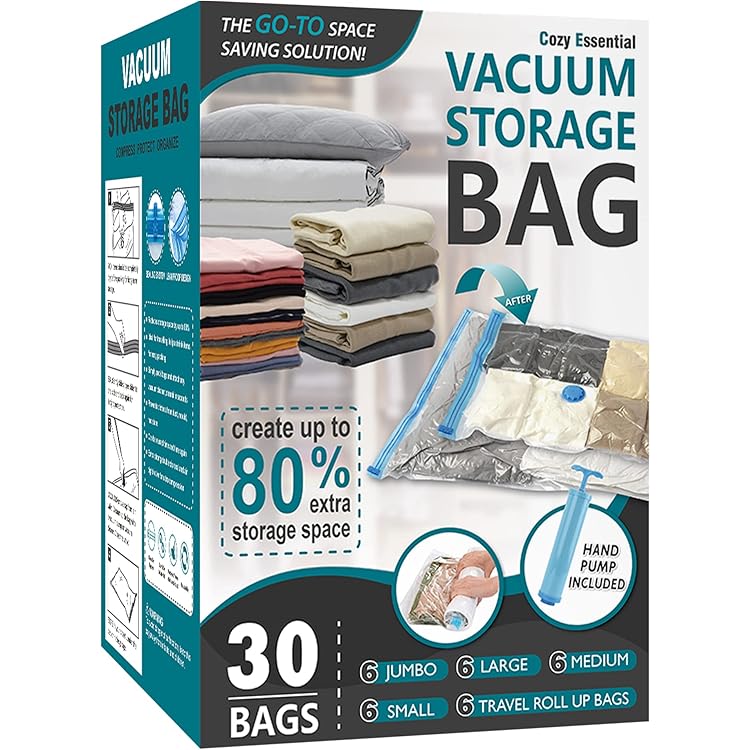 essentials vacuum storage bags