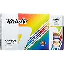 Amazon.co.jp: Volvik(ボルビック) ゴルフボール Vivid