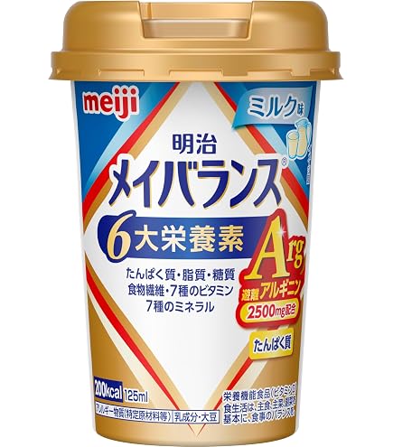 Amazon.co.jp: メイバランスミニカップ ヨーグルト味 125ml×12本 明治