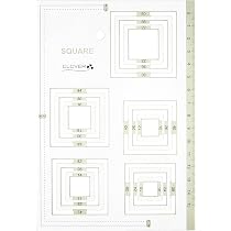 ⭐︎クローバーピース⭐︎ページ Amazon.co.jp: Clover 57-995 Hexagon Peace Template : Hobbies