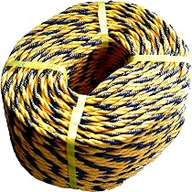 Amazon.co.jp: GLOBAL&LOCAL 標識ロープ (12mm×200m) トラロープ