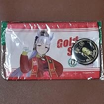 Amazon.co.jp: 限界ウマ娘 BOSS 缶バッジ付ポーチ ゴールド