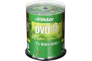 ビクター Victor 1回録画用 DVD-R VHR12JP100SJ1 (片面1層/1-16倍速/100枚)