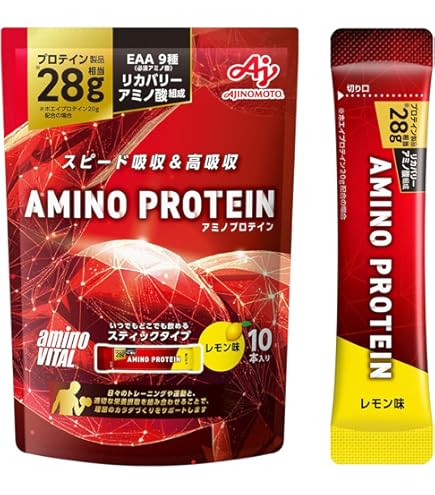 Amazon | アミノバイタル 味の素 アミノプロテイン カシス味 10本入