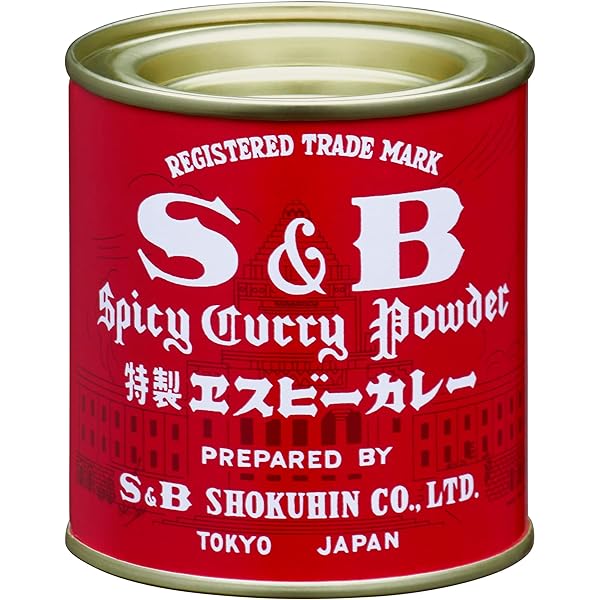 Amazon.co.jp: S&B Red Can Curry Mix, 7.1 oz (200 g) x 2 Packs