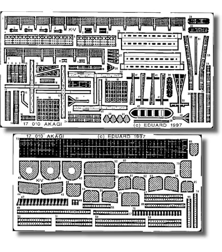 Amazon | 1/700 日本海軍空母 赤城 エッチング甲板 for ハセガワ