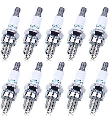 5x Zündkerzen NGK BPMR7A L7T – Für 2-Takt Motoren 33CC-52CC (Kettensäge, Rasenmäher Etc.)