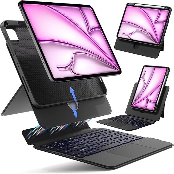 dexnorケース第9世代　キーボード付き Amazon.co.jp: Dexnor iPad第9世代用ケース（キーボード付き