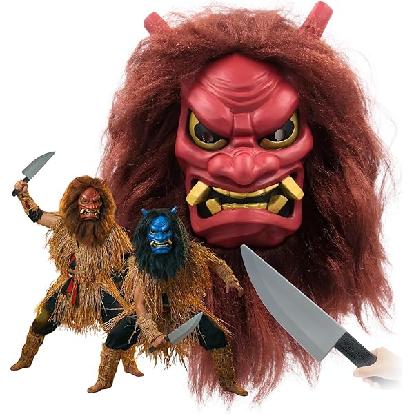 Amazon | [HWAFEI] 鬼のお面 年の面 鬼 節分 鬼マスク お面 豆まき