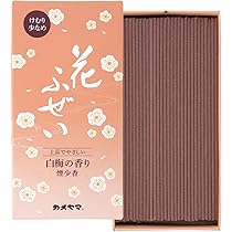 Amazon｜カメヤマ 花ふぜい バイオレット 煙少香 約100g 約230本 お