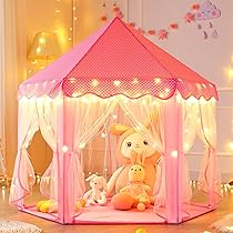 Amazon.co.jp: キッズテント 女の子のおもちゃハウス 可愛い子供用
