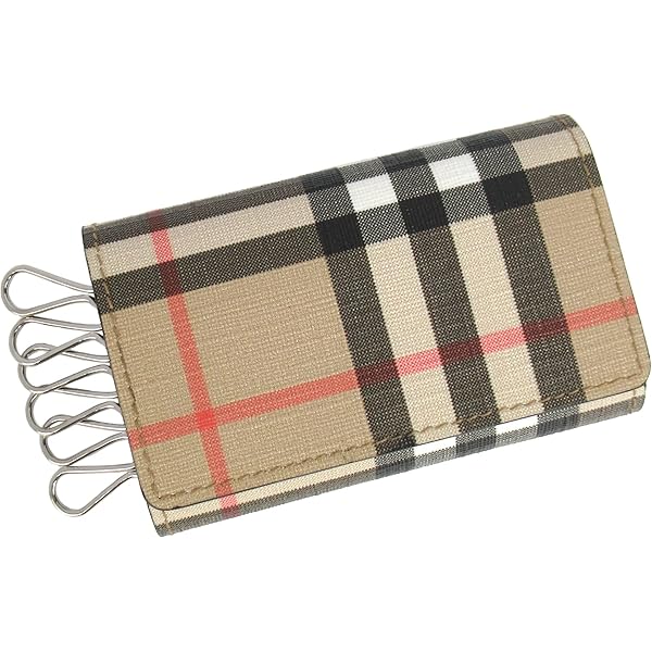 Amazon | [BURBERRY] バーバリー キーケース メンズ MS EVAN 6連キー