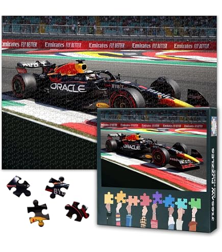 Amazon | GPスポーツ レッドブル 2Dジグソーパズル F1 ムービング