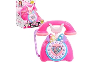 Just Play ディズニー ジュニア ミニーマウス ハッピーヘルパーフォン 公式ライセンス商品 子供用おもちゃ 対象年齢3歳以上