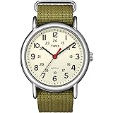 [タイメックス]TIMEX ユニセックス(大人) ウィークエンダー セントラルパーク クリーム×オリーブ T2N651 【正規輸入品】