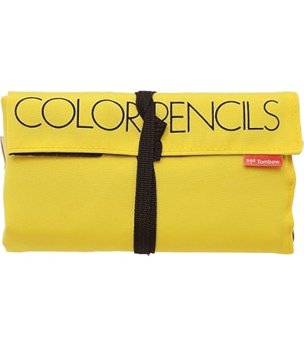 Amazon.co.jp: トンボ(Tombow) ロールケース入色鉛筆 24色 NQ CR-NQ24C