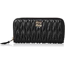 miumiu黒長財布【正規品】☆値下げ中☆ MIU MIU - ミュウミュウ／miumiu 長財布 財布 ウォレット