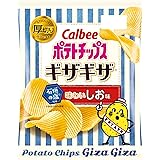 カルビー ポテトチップスギザギザ味わいしお味 60g×12袋