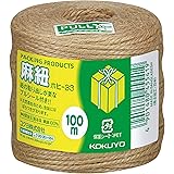 コクヨ(KOKUYO) 麻紐 チーズ巻き 100m ホヒ-33