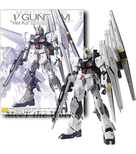 Amazon | バンダイ(BANDAI) MG 1/100 GUNDAM SIDE-F限定 RX-93 ν