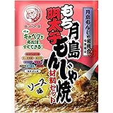 Amazon ブルドック 月島もんじゃ焼ソース味81 3g ブルドック お好み焼 たこ焼き粉 通販