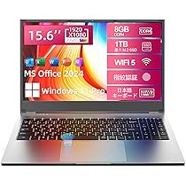 Amazon.co.jp: VETESA ノートパソコン Office 2024 搭載 15.6型 日本語