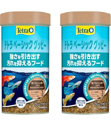 Amazon.co.jp: ジェックス パックDEフレーク グッピー・テトラの主食
