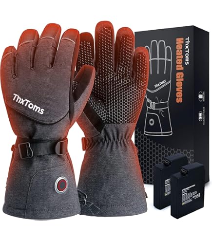 【数量限定】ThxToms 電熱手袋 ヒーター あったか手袋 充電式バッテリー加 Amazon.co.jp: ThxToms 電熱グローブ ヒーター手袋 防寒手袋