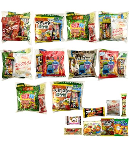 Amazon.co.jp: 駄菓子 お菓子 詰め合わせ 袋詰め 5個入り 15セット