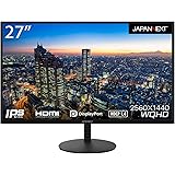JAPANNEXT 27インチ WQHD(2560 x 1440) 液晶モニター JN-IPS271WQHD-N HDMI DP