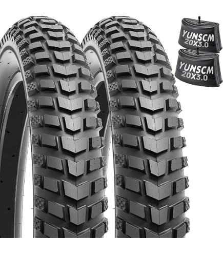 Amazon | FengCan 1本 20 3.0 タイヤ,20x3.0 76-406 自転車 タイヤ