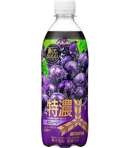 Amazon.co.jp: アサヒ飲料 三ツ矢 特濃アップルスカッシュ P500ml×24入