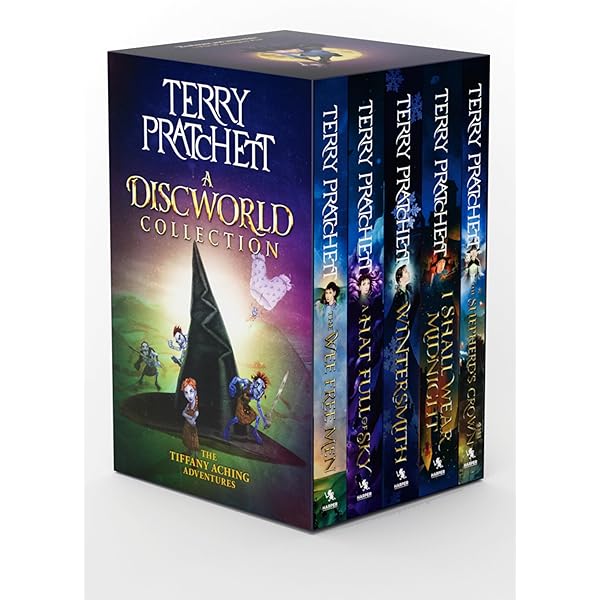 Amazon.co.jp: Terry pratchett Discworld novels Series 8 :6 books