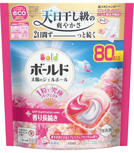 Amazon.co.jp: ボールド 洗濯洗剤 ジェルボール4D プレミアム