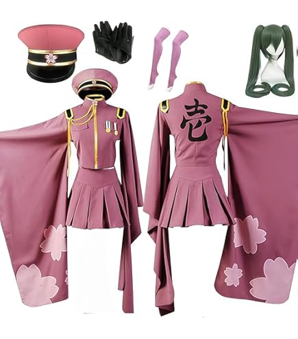 初音ミク 千本桜 コスプレ フルセット Lサイズ Amazon.co.jp: 千本桜 せんぼんざくら ミク コスプレ衣装 ウイッグ付き