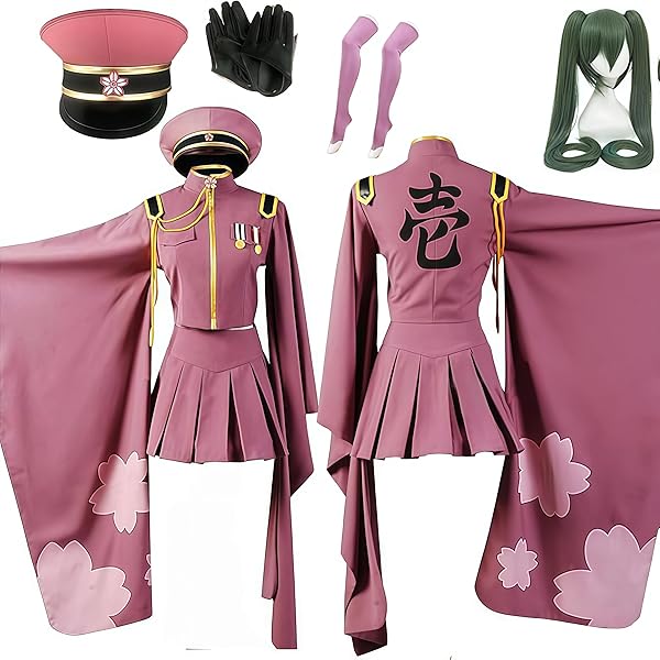 Amazon.co.jp: [AUHOAZ] ウィッグ付き 千本桜 せんぼんざくら ミク