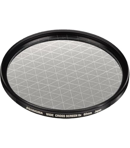 Amazon | Kenko レンズフィルター R-クロススクリーン 62mm クロス効果